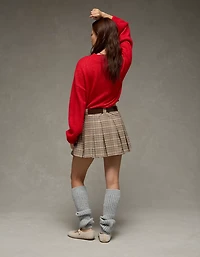 AE Mid-Rise Pleated Skirt