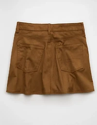 AE Faux Suede Mini Skort