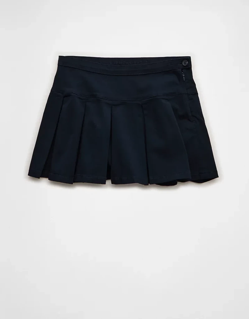 Jupe plissée à taille haute AE