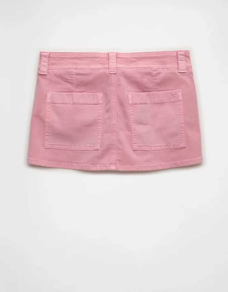 Micro jupe-short parfaite à taille très basse AE