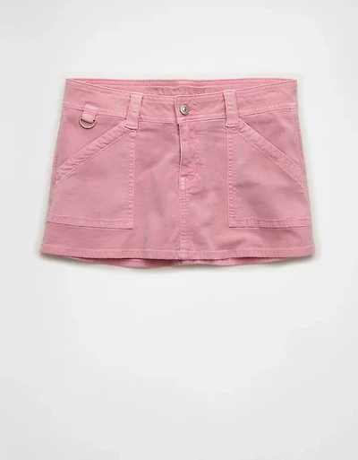 Micro jupe-short parfaite à taille très basse AE