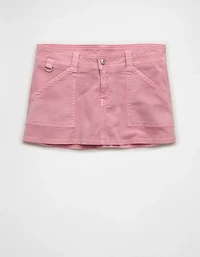 Micro jupe-short parfaite à taille très basse AE