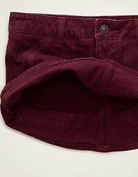 Minijupe parfaite à taille très basse extensible AE