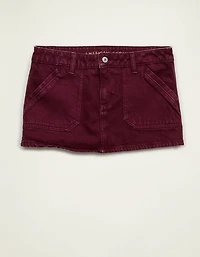 AE Stretch Super Low-Rise Perfect Micro Mini Skirt