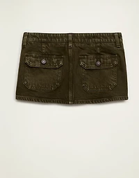 AE Stretch Super Low-Rise Perfect Micro Mini Skirt