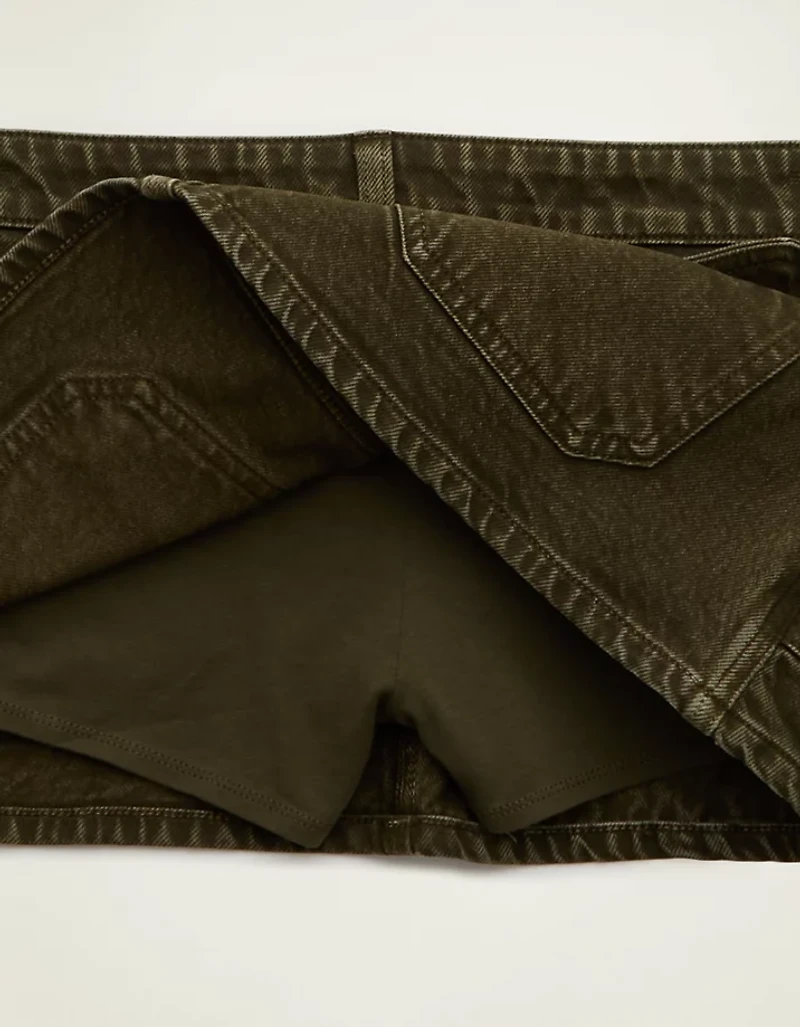AE Stretch Super Low-Rise Perfect Micro Mini Skirt