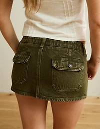 AE Stretch Super Low-Rise Perfect Micro Mini Skirt