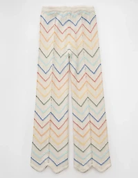 AE Pride High-Waisted Crochet Pant