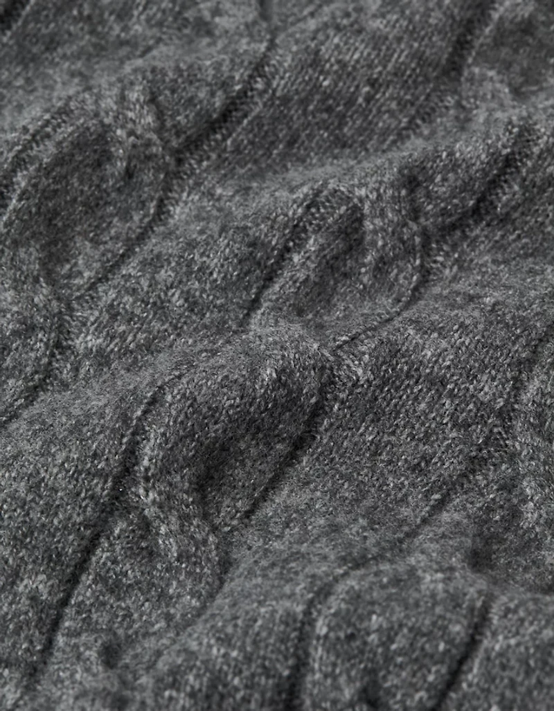 AE High-Waisted Cable Knit Jogger