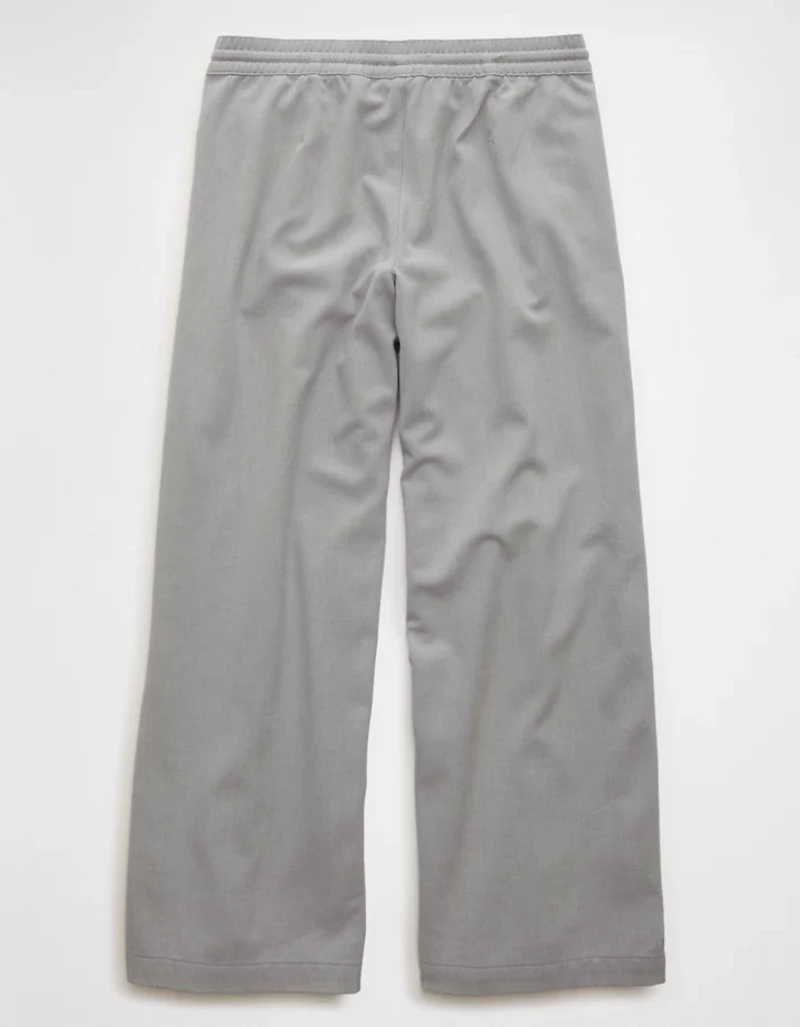 AE Stretch Low Rise Wide-Leg Track Pant