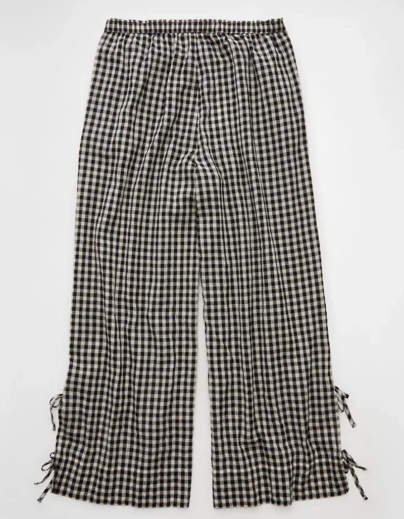 AE Stretch High-Waisted Tie Side Pull-On Pant