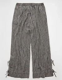 AE Stretch High-Waisted Tie Side Pull-On Pant