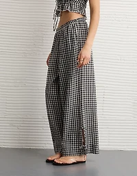 AE Stretch High-Waisted Tie Side Pull-On Pant