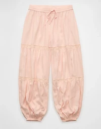 AE Low-Rise Lace Insert Saturday Jogger