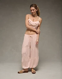 AE Low-Rise Lace Insert Saturday Jogger