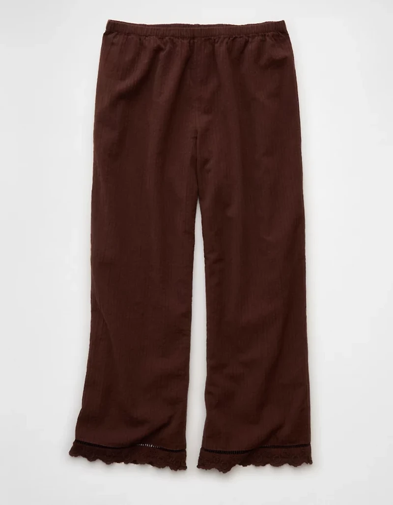 AE Embroidered Seersucker Pant