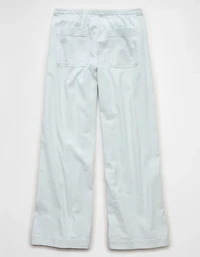 AE Stretch Low-Rise Linen-Blend Pull-On Pant