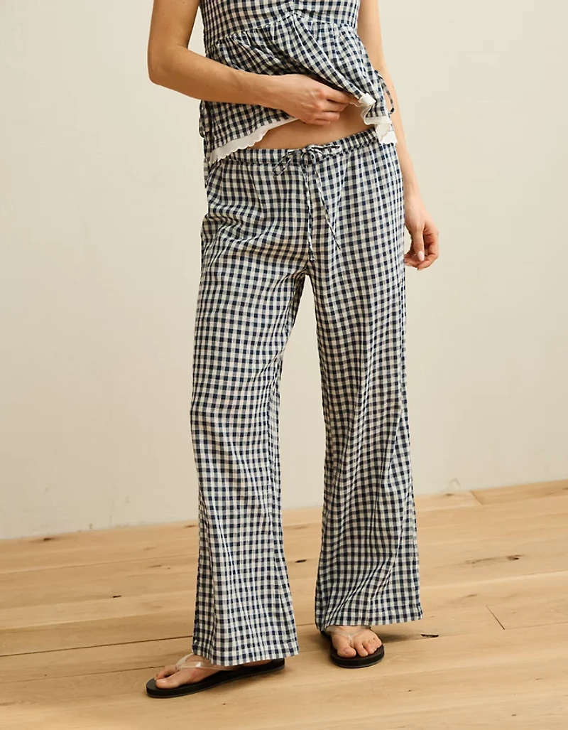 Pantalon à enfiler jambe large AE