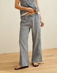 Pantalon à enfiler jambe large AE