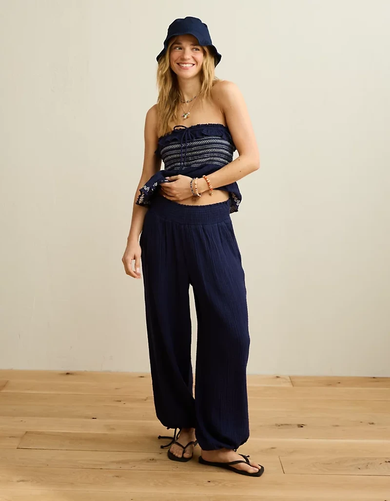 Pantalon de jogging en regard coton AE