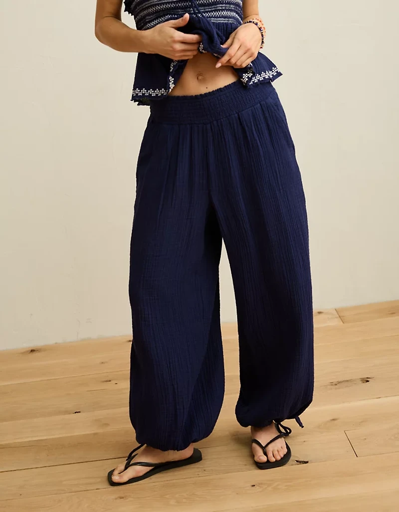 Pantalon de jogging en regard coton AE