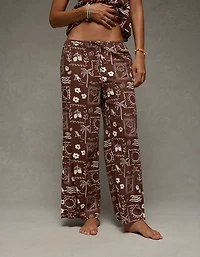 AE Mid-Rise Linen-Blend Pant