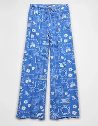 AE Mid-Rise Linen-Blend Pant