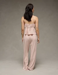 AE Seersucker Wide Leg Easy Pant