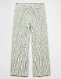AE Seersucker Wide Leg Easy Pant