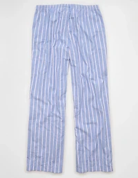 AE Seersucker Wide Leg Easy Pant