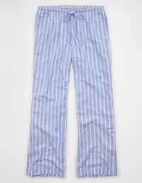 AE Seersucker Wide Leg Easy Pant