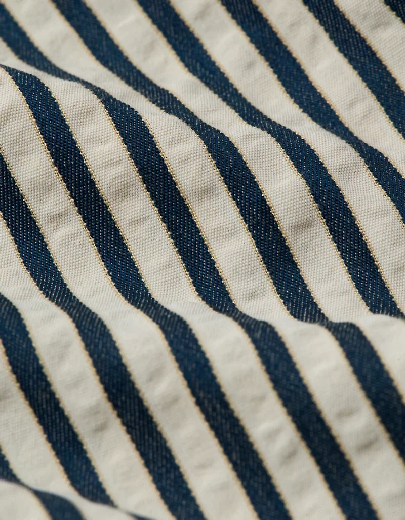 AE Seersucker Wide Leg Easy Pant