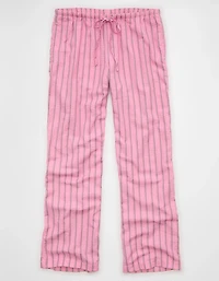 AE Seersucker Wide Leg Easy Pant