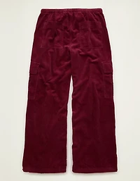Pantalon cargo taille basse en velours côtelé AE