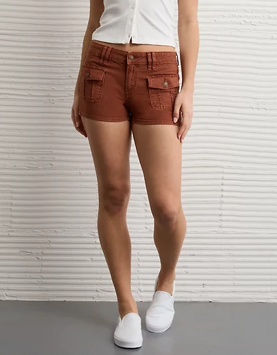 Minishort à taille basse extensible AE