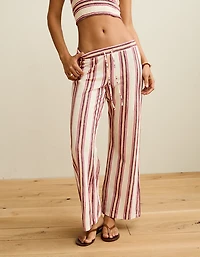 Pantalon évasé à taille mi-haute Sunchaser AE