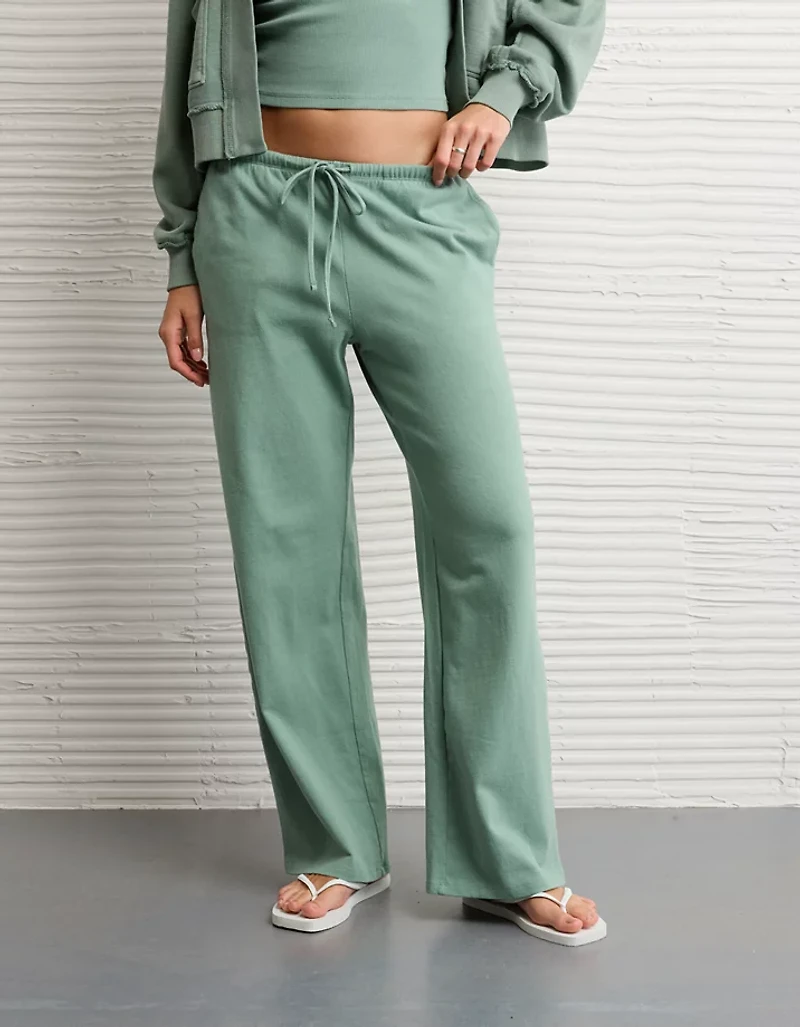 Pantalon droit à taille moyenne Saturday AE