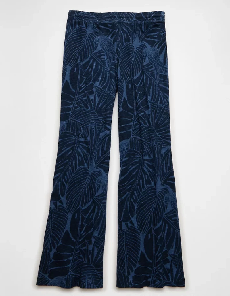 Pantalon évasé à taille mi-haute Sunchaser AE