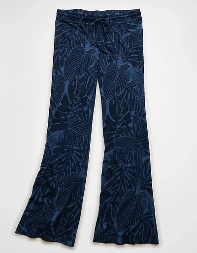 Pantalon évasé à taille mi-haute Sunchaser AE