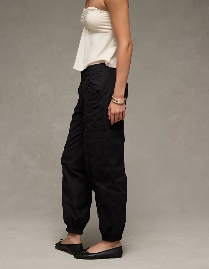 AE Snappy Stretch High-Waisted Baggy Cargo Jogger