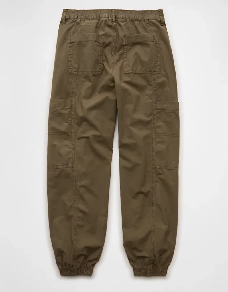 Pantalon de jogging cargo ample à taille haute extensible mode AE