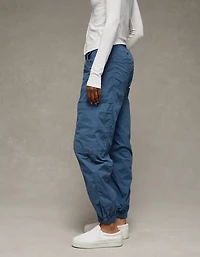 Pantalon de jogging cargo ample à taille haute extensible mode AE