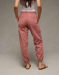 Pantalon de jogging extensible ample à taille haute AE