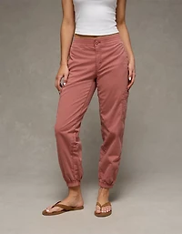 Pantalon de jogging extensible ample à taille haute AE