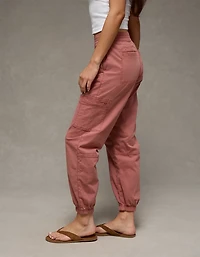 Pantalon de jogging extensible ample à taille haute AE