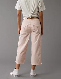 AE Stretch Low-Rise Straight Crop Pant