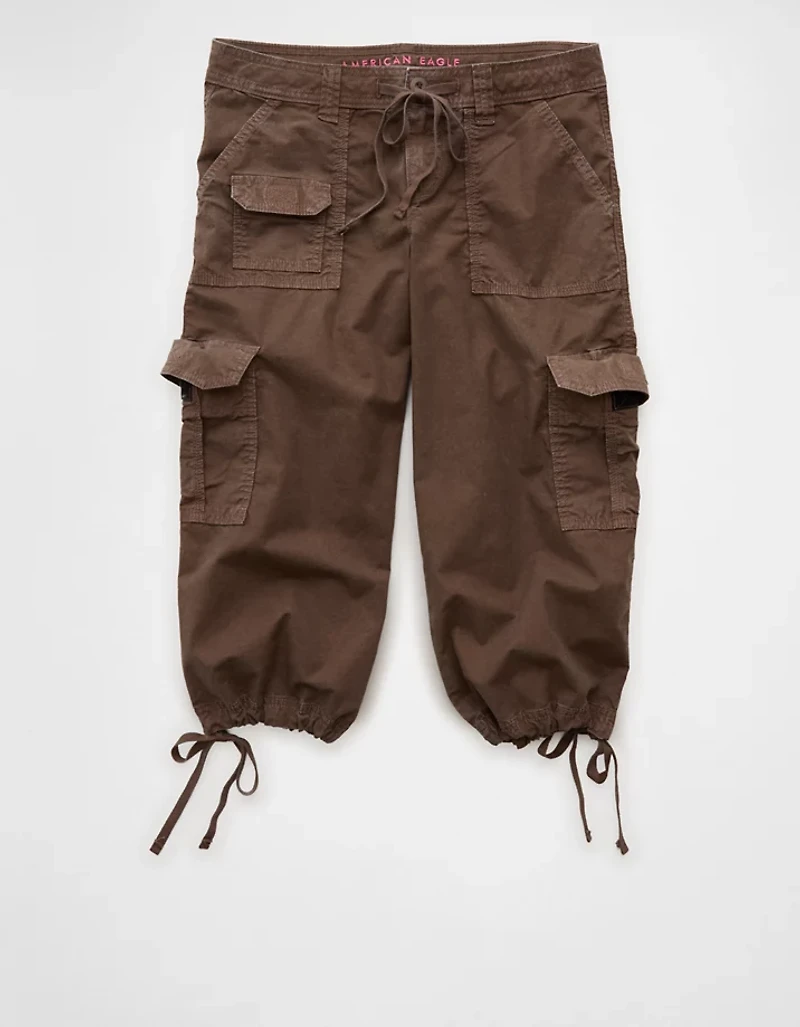 AE Super Low-Rise Baggy Capri Pant