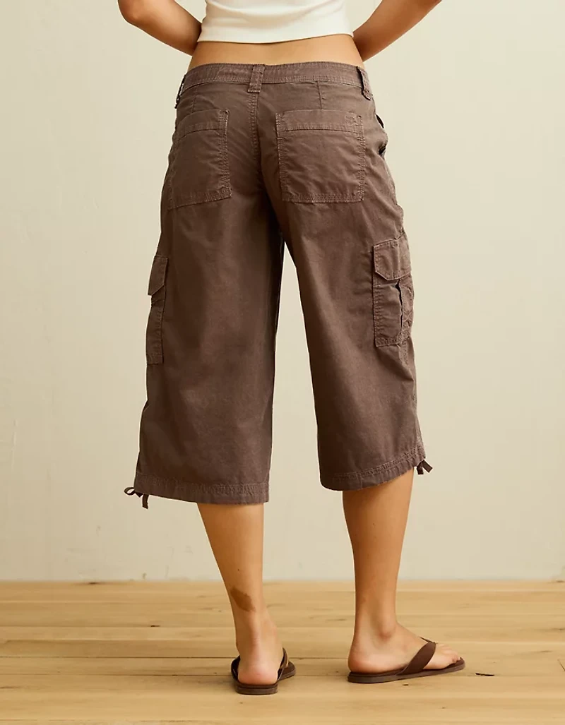 AE Super Low-Rise Baggy Capri Pant