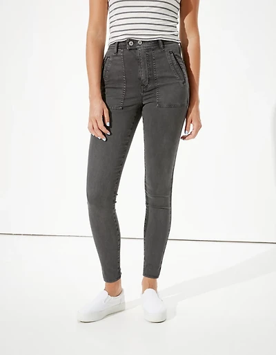 Jegging à taille la plus haute AE