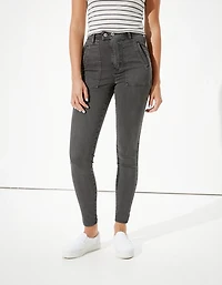 Jegging à taille la plus haute AE